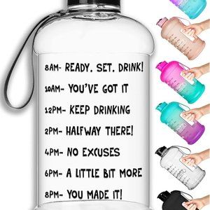 HydroMATE - 64 oz. (Half Gallon) BPA Free Plastic Bottle